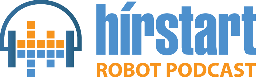 Hírstart Robot Podcast logó