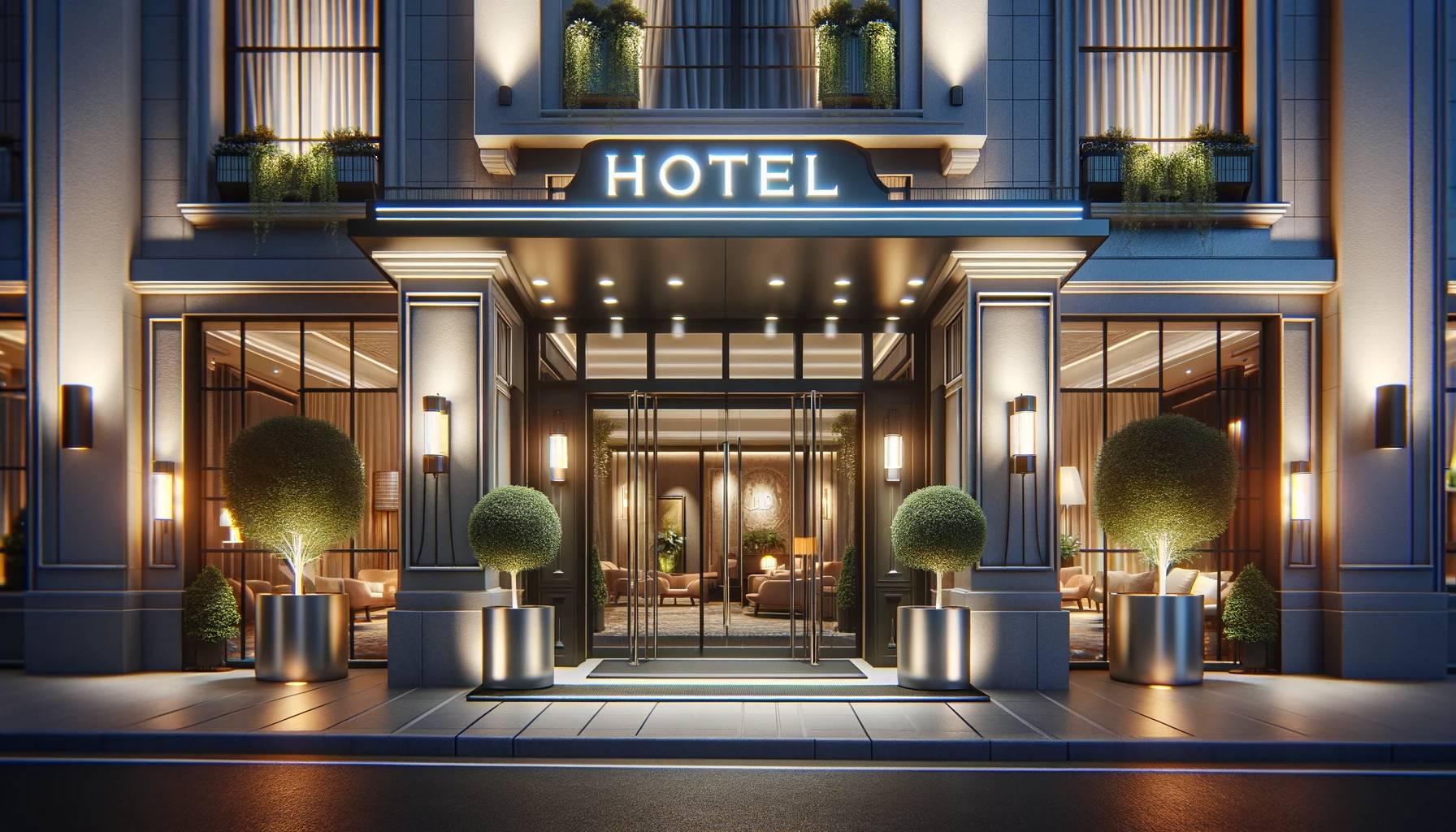 hotel bejárat - Hírstart Podcast