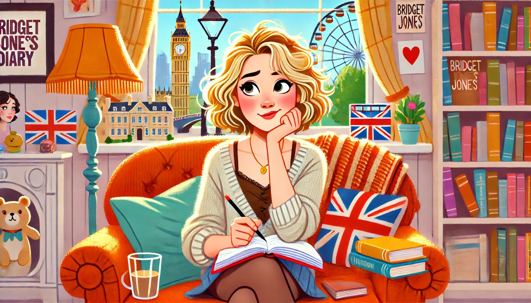 bridget-jones-illusztracio - Hírstart Podcast